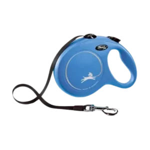 LAISSE ENROULEUR (8 m ) - XS, Bleu